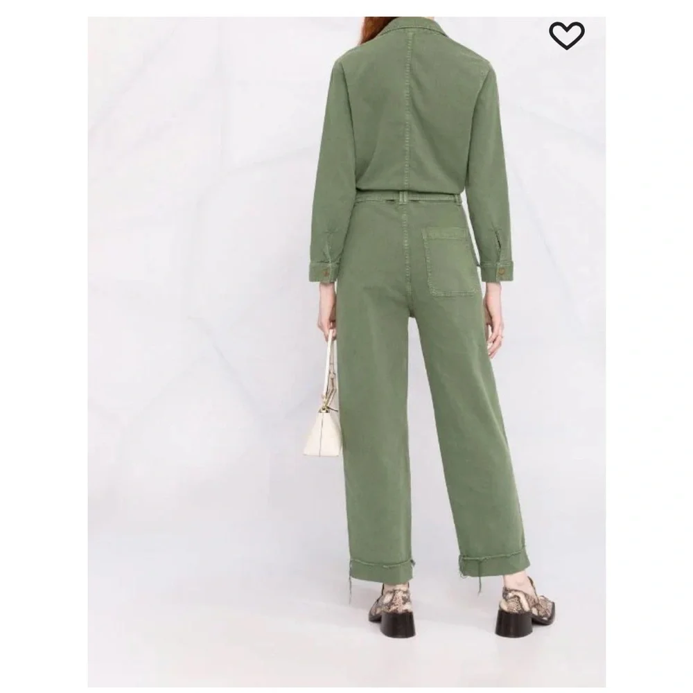 NWOT Mother Denim Long Sleeve Utility Jumper - Picture 4 of 9